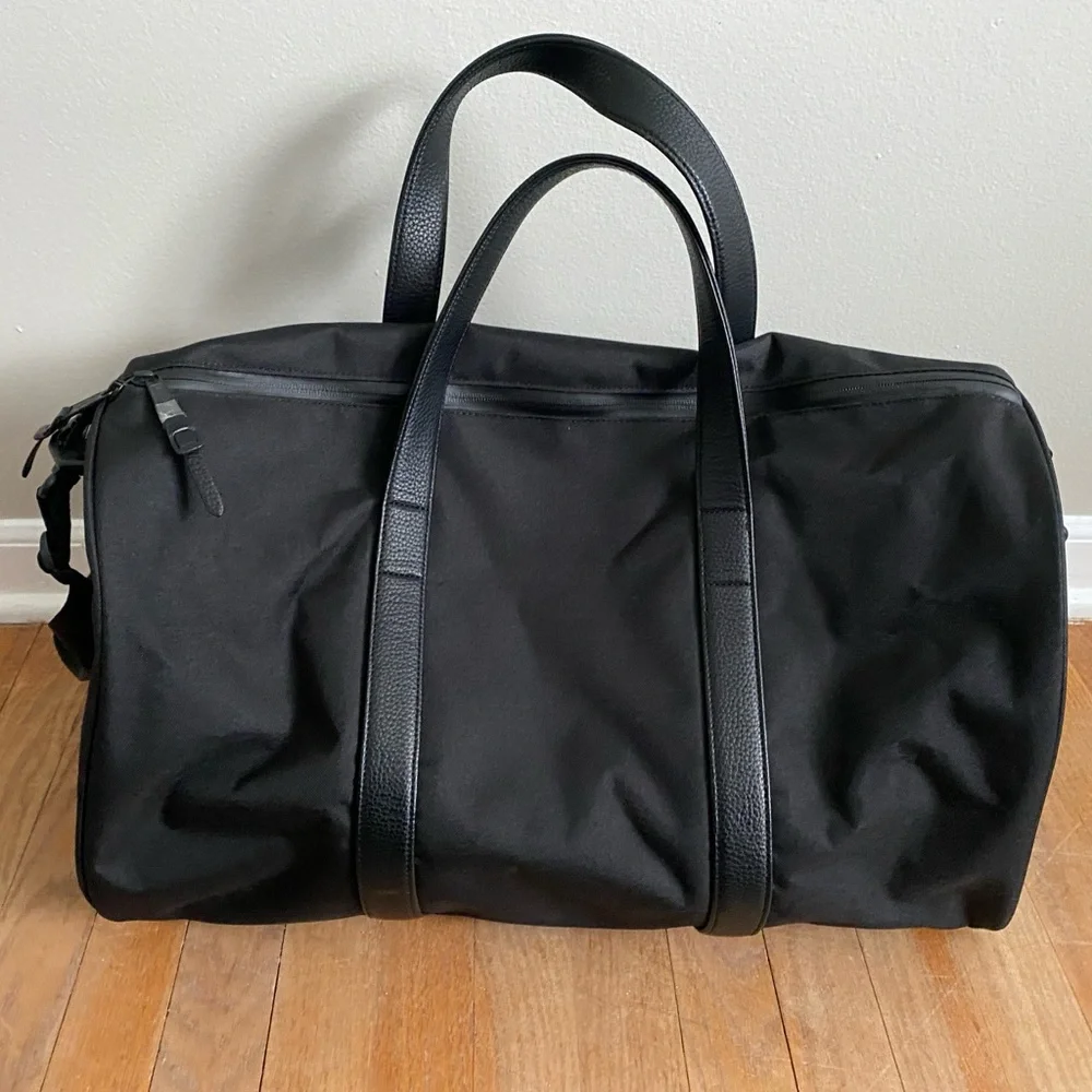 Herschel Black Duffel Bag